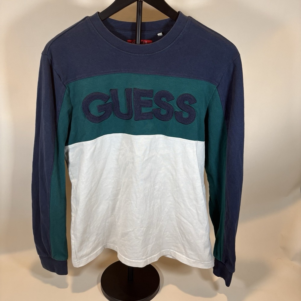 Guess Los Angeles Pullover Sweatshirt Crewneck Women‎ Size Small Long Sleeve Y2K